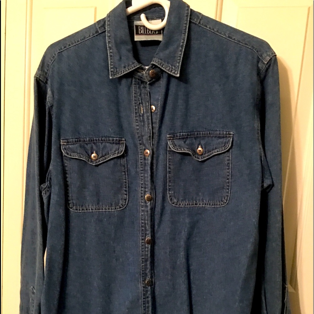 BILL BLASS LIGHTWEIGHT JEAN JACKET Sz.M